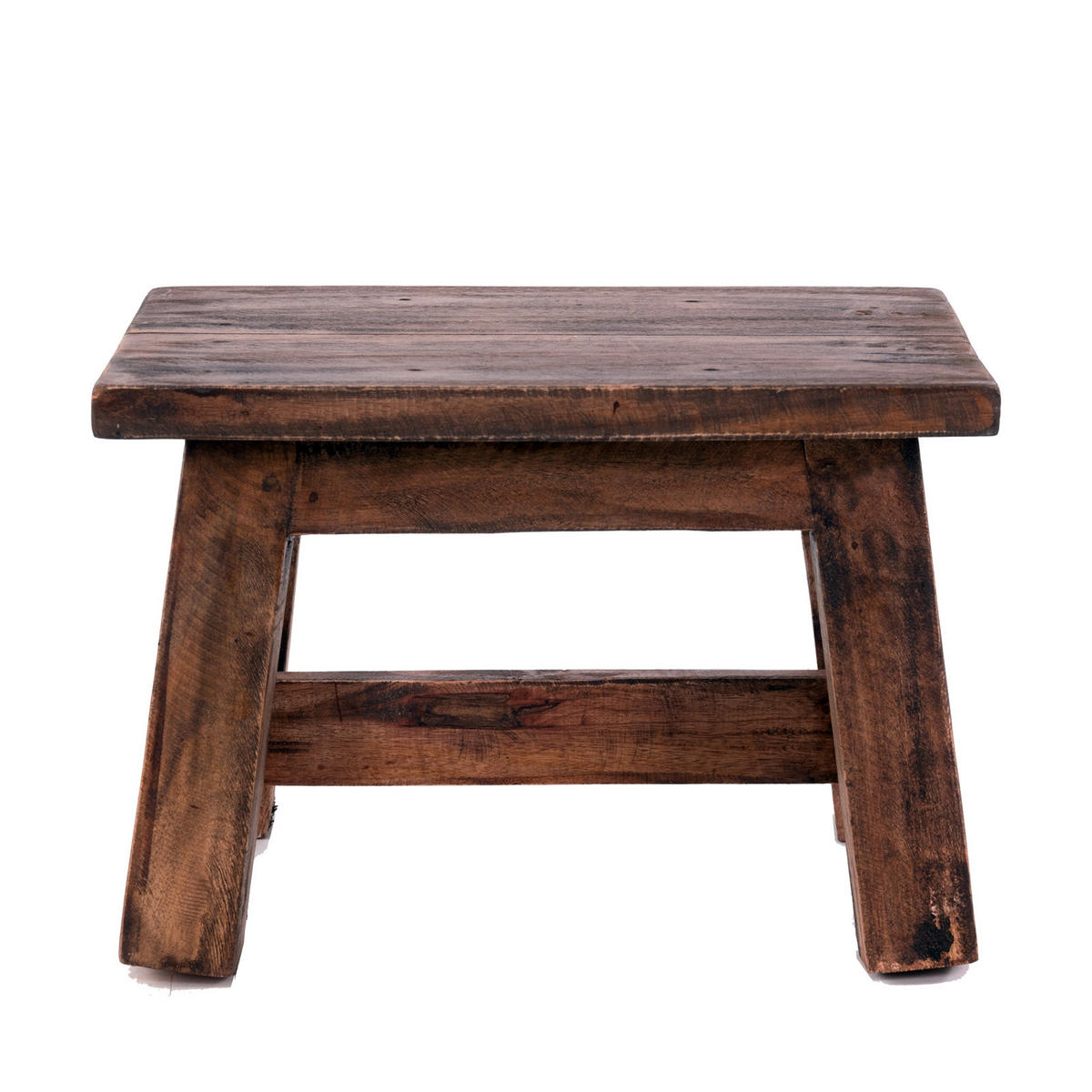 BLUMENHOCKER Monte Mahagoni Massivholz 02 hellbraun - Hellbraun, Holz (30/21/20cm) - DESIGN DELIGHTS