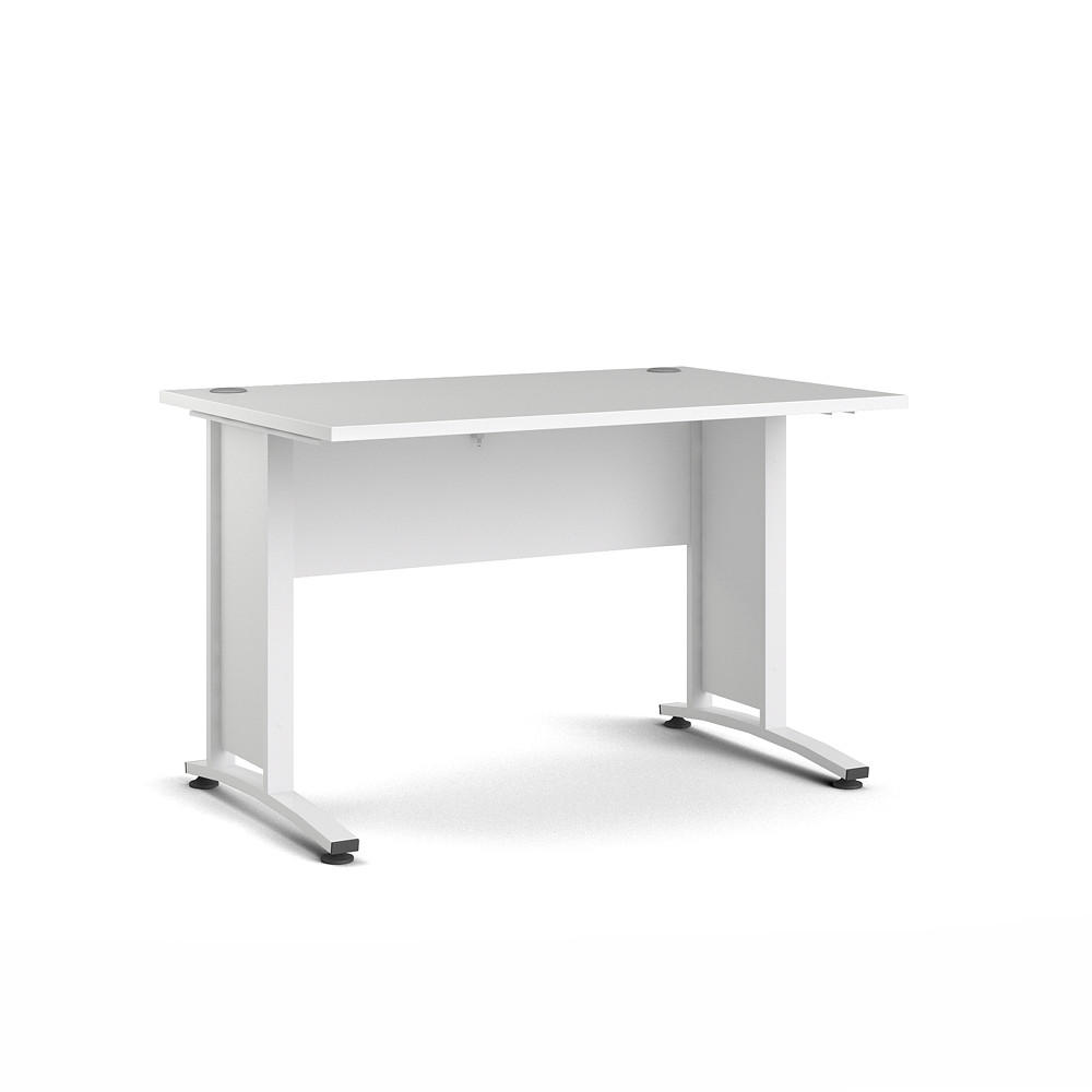 SCHREIBTISCH Weiß - Weiß, Holzwerkstoff (80/120/75cm) - ebuy24