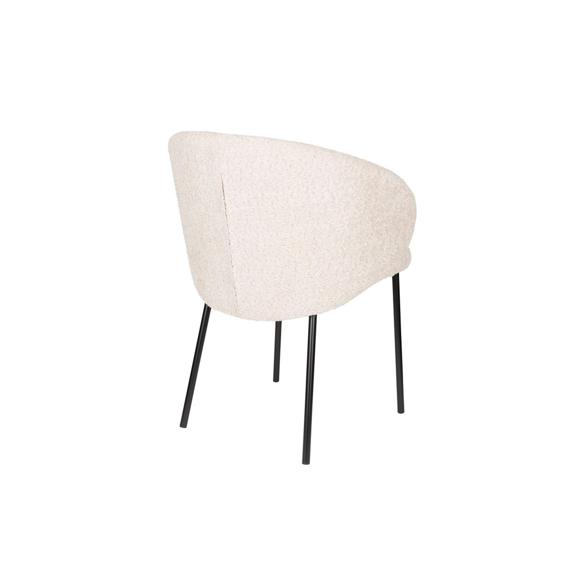 ESSZIMMERSTUHL Ayle Creme/ Weiß - 2 er Set - Weiß, Kunststoff (58/70/48cm) - Housecraft Living