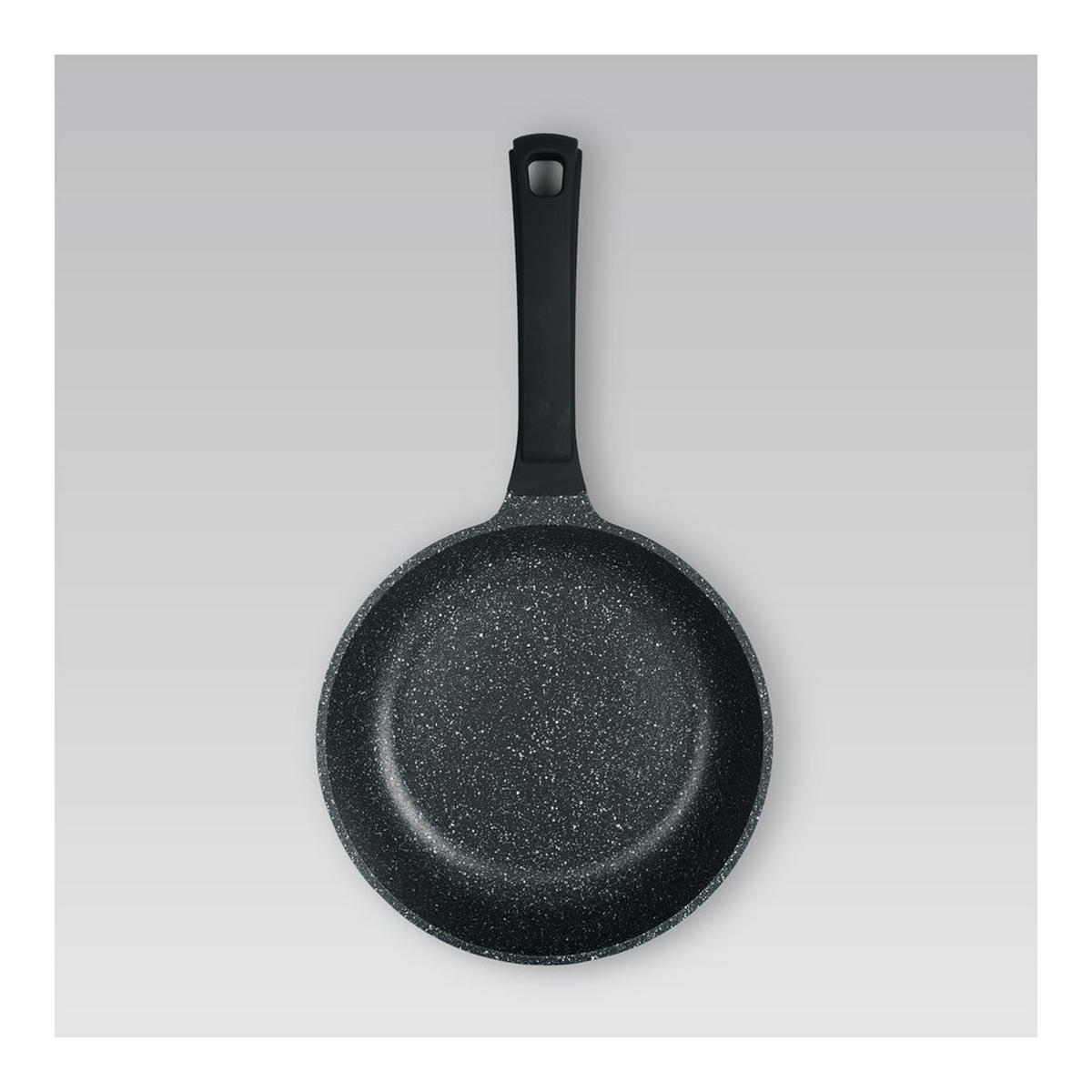PFANNE Schwarz 45/24/5.5 cm MR122524 - Schwarz, Metall (24cm) - Maestro 