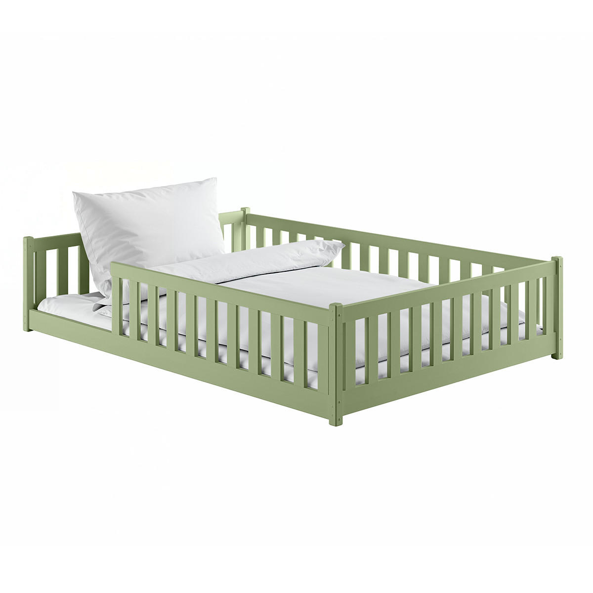 KREVET 140/200 Maya Oliva - zelena, drvo (140/200cm) - Petits-meubles