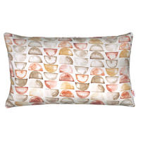 KISSENHÜLLE Ubuntu erdton 100% Baunwolle 30/50 cm - Taupe/Currygelb, Textil (30/50cm) - beties Heimtextil
