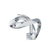 WASCHTISCHARMATUR Warm/Kalt Chrom - Chromfarben, Metall (9/15/5cm) - Kaket