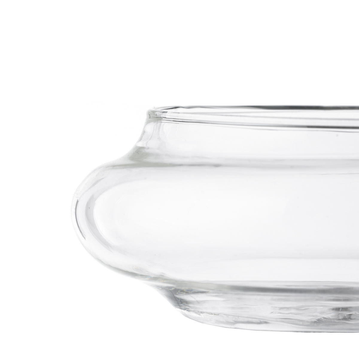 12xSCHWIMM-TEELICHTHALTER - Transparent, Glas (3.5cm) - Relaxdays