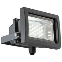 LED BAUSTRAHLER Aluminium Grau - Anthrazit, Glas (14.6/11.5/15cm) - Globo Lighting