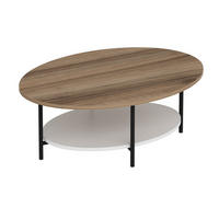 COUCHTISCH Elis Eiche/Weiß - Eichefarben/Weiß, Holzwerkstoff (60/90/36cm) - Habitat Garten