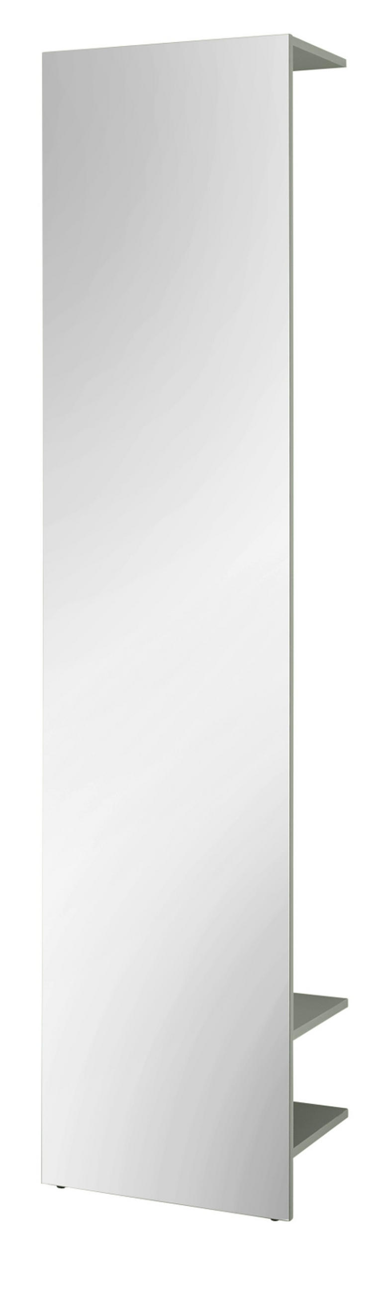 GARDEROBE in Salbei Kompaktgarderobe mit Spiegel 50 x 200 cm Center - Salbeigrün, Glas/Holzwerkstoff (50/200/30cm) - Furn.Design