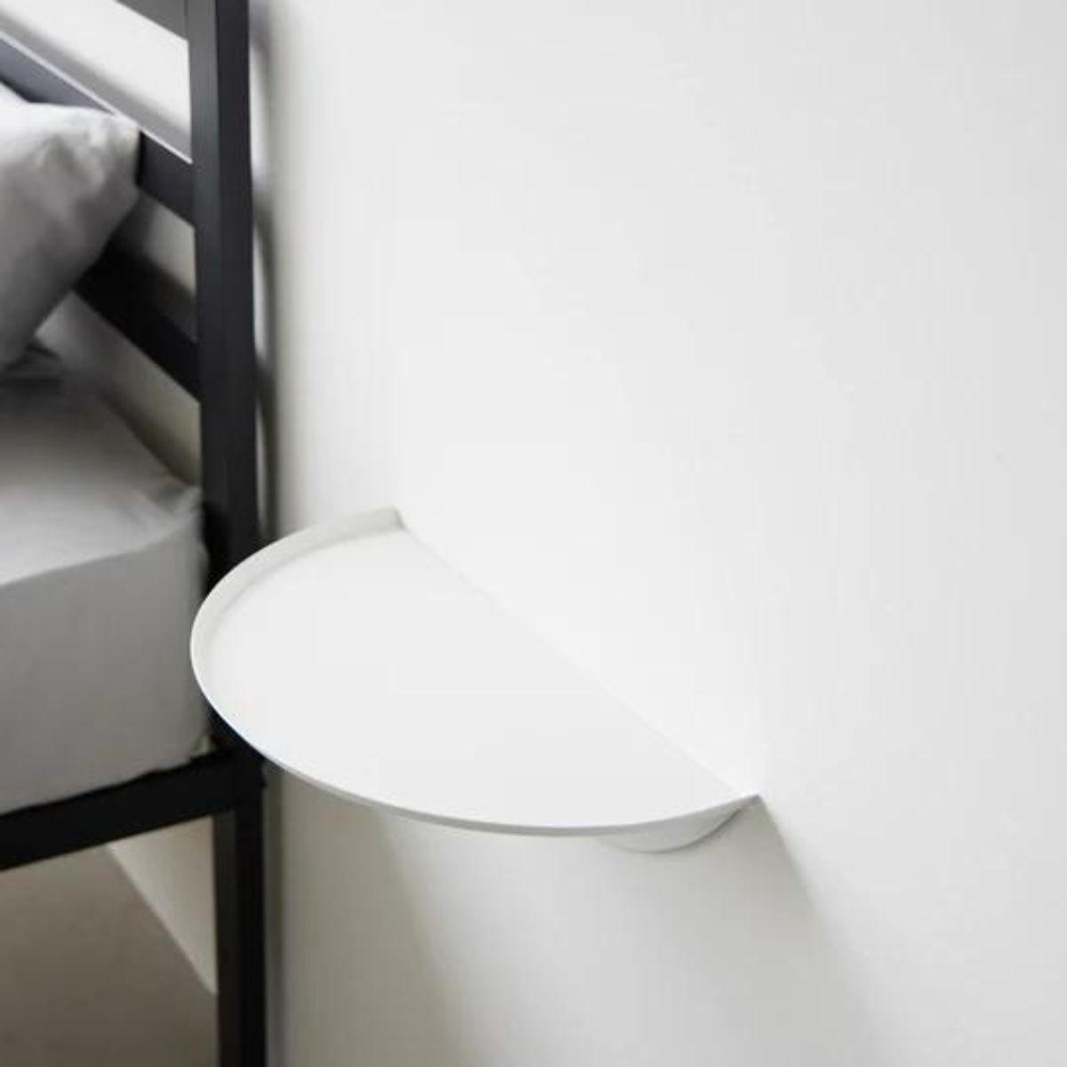 WANDREGAL - tower 40/22/11,7 cm - Weiß, Metall (22/11.7/40cm) - Yamazaki