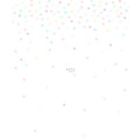 FOTOTAPETE Punktmuster 250 x 279 cm - Weiß, Papier (250/279cm) - ESTAhome