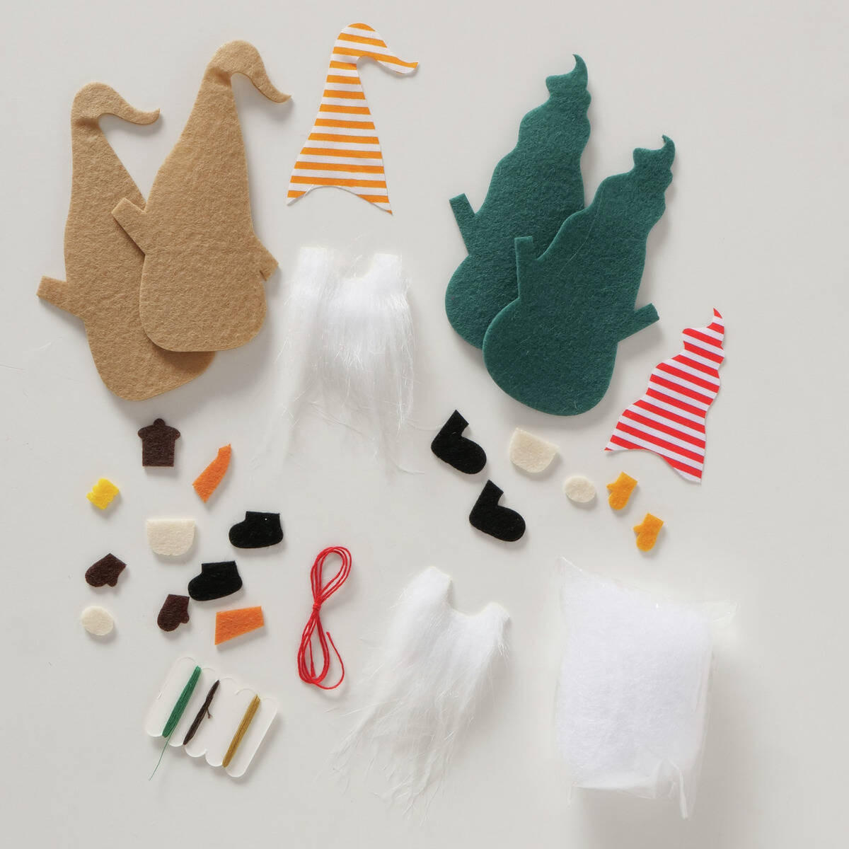 DEKORATIONSSET DYI Zwerge 15 cm - Multicolor, Textil (4.9/14.9/11cm) - Boltze Home