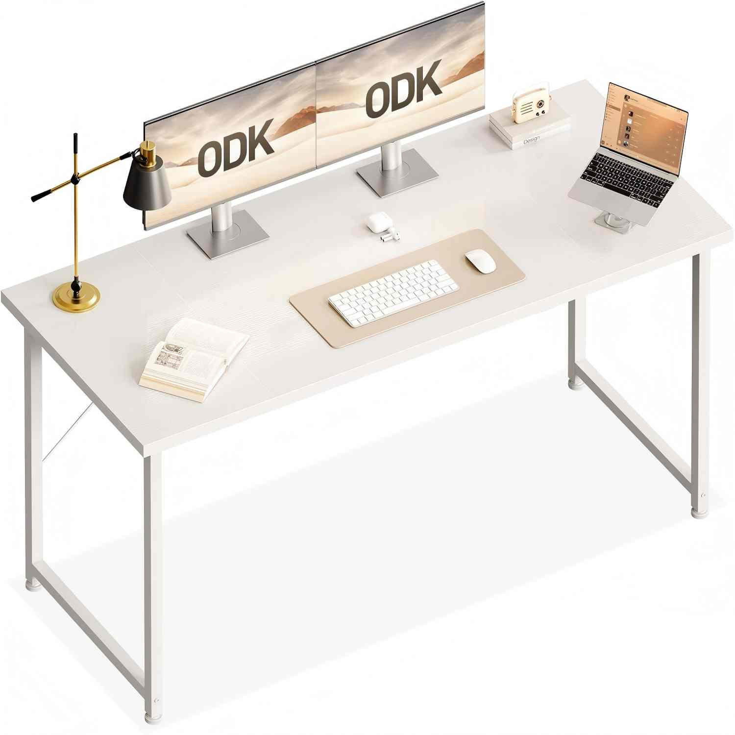 COMPUTERTISCH DU225 weiß - Weiß, Holz (50/140/73cm) - ODK