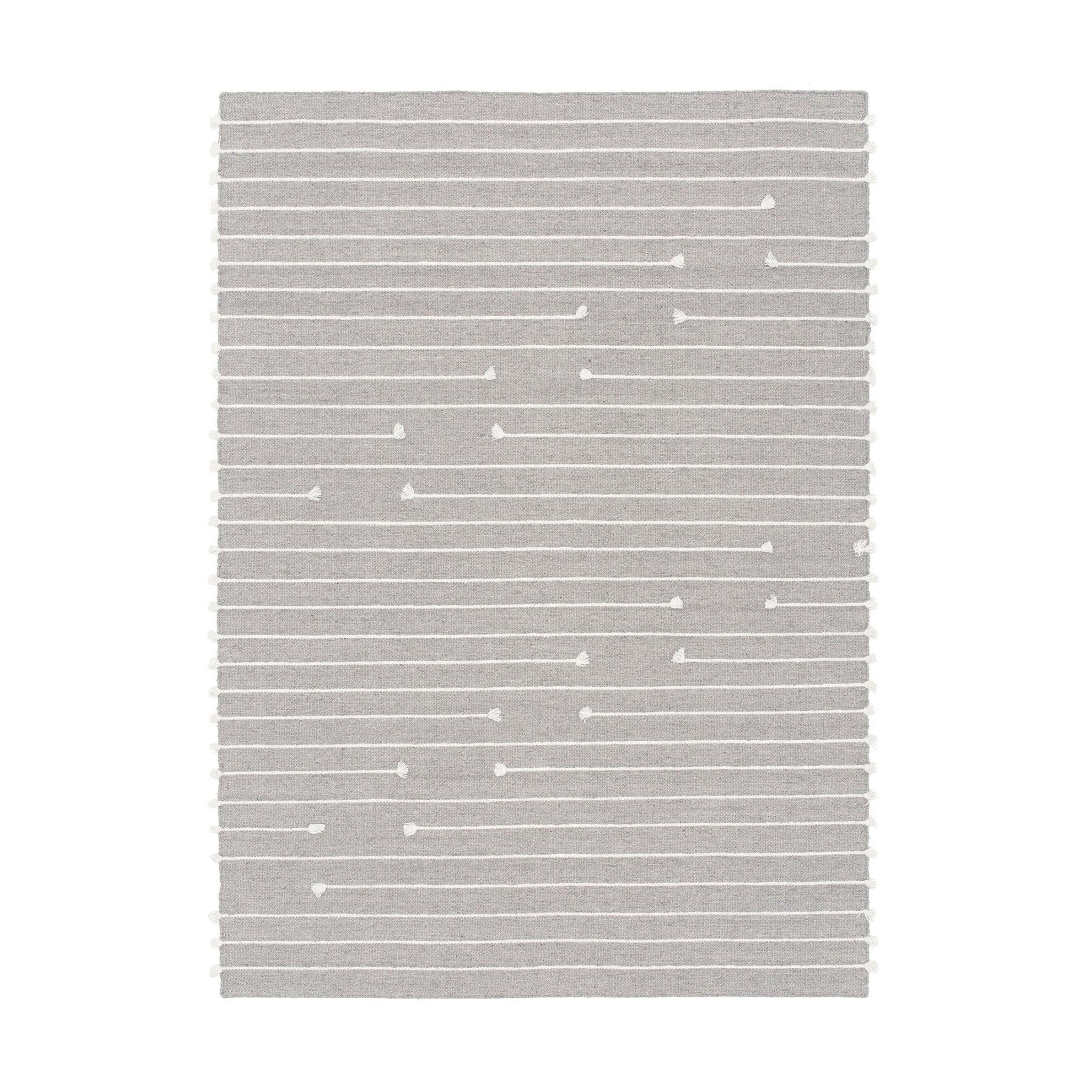 AFK Living Teppich Grau 120x170 cm
