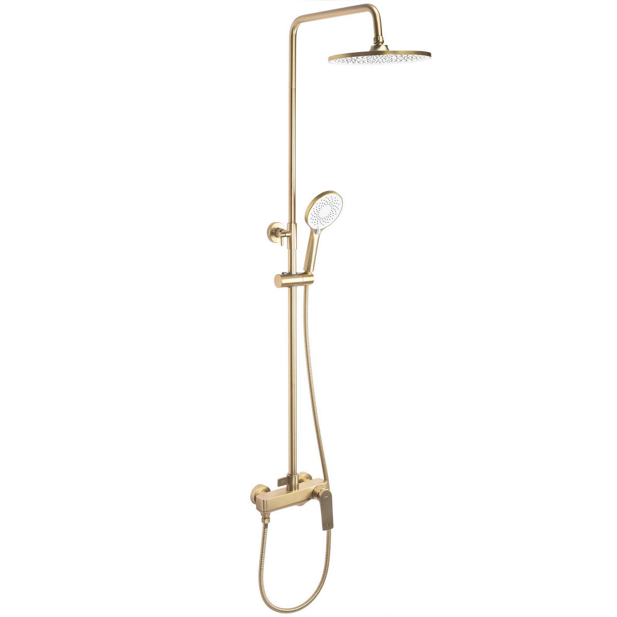 DUSCHGARNITUR Rea Avalon Gold Brush - Goldfarben, Metall (23/153.1/50cm) - REA