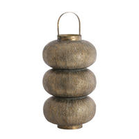 WINDLICHT Kaito Braun 32/32/55.5 cm - Braun, Metall (32/55.5/32cm) - Light & Living