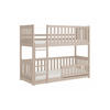 ETAGENBETT CORA 90/200 Cashmere mit abnehmbarem Rausfallschutz - Beige, Holz/Holzwerkstoff (90/200cm) - Deine Möbel 24