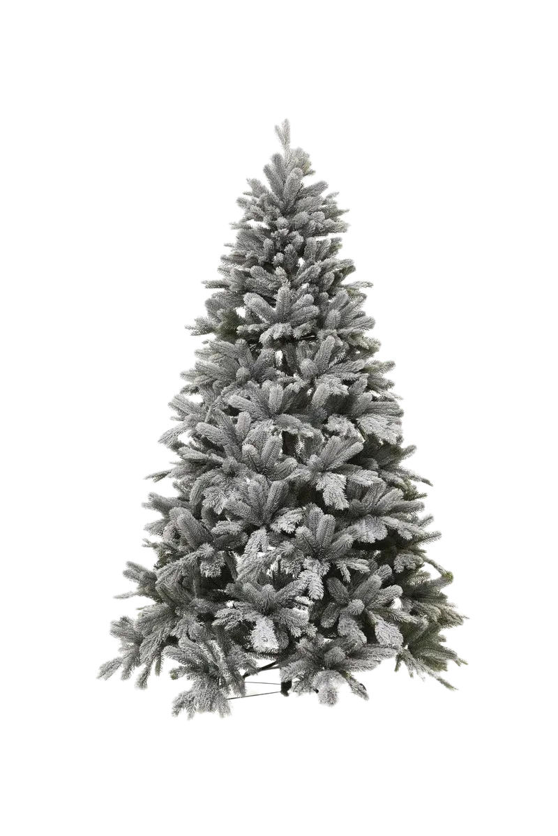 KUNSTBAUM Künstlicher Weihnachtsbaum mit Schnee - Elsa 210 cm - Grün, Kunststoff (210cm) - aplanta