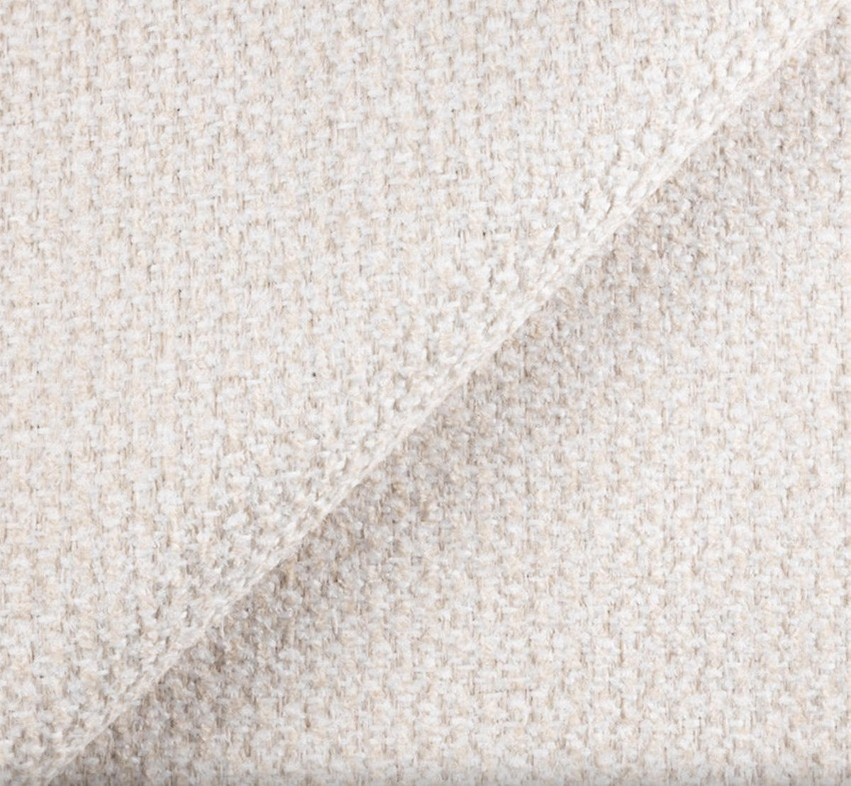 ECKSOFA ALMI mit Schlaffunktion, Bettkasten, Wellenfedern, Komfortable Sitzpolsterung, Elegantes Design, Rechte, 160x275 cm, Weiß - Weiß, Holz/Textil (275/160cm) - DomoHome