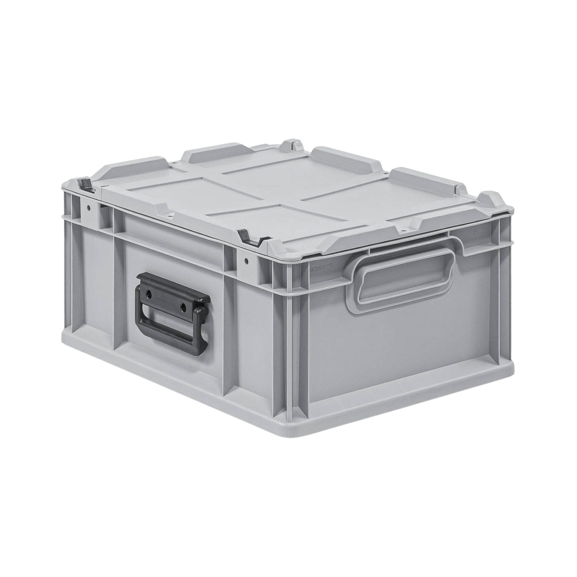 EUROBOX Nextgen Portable 185x 30x40cm 16 Liter - Grau, Kunststoff (30/18.5/40cm) - PROREGAL