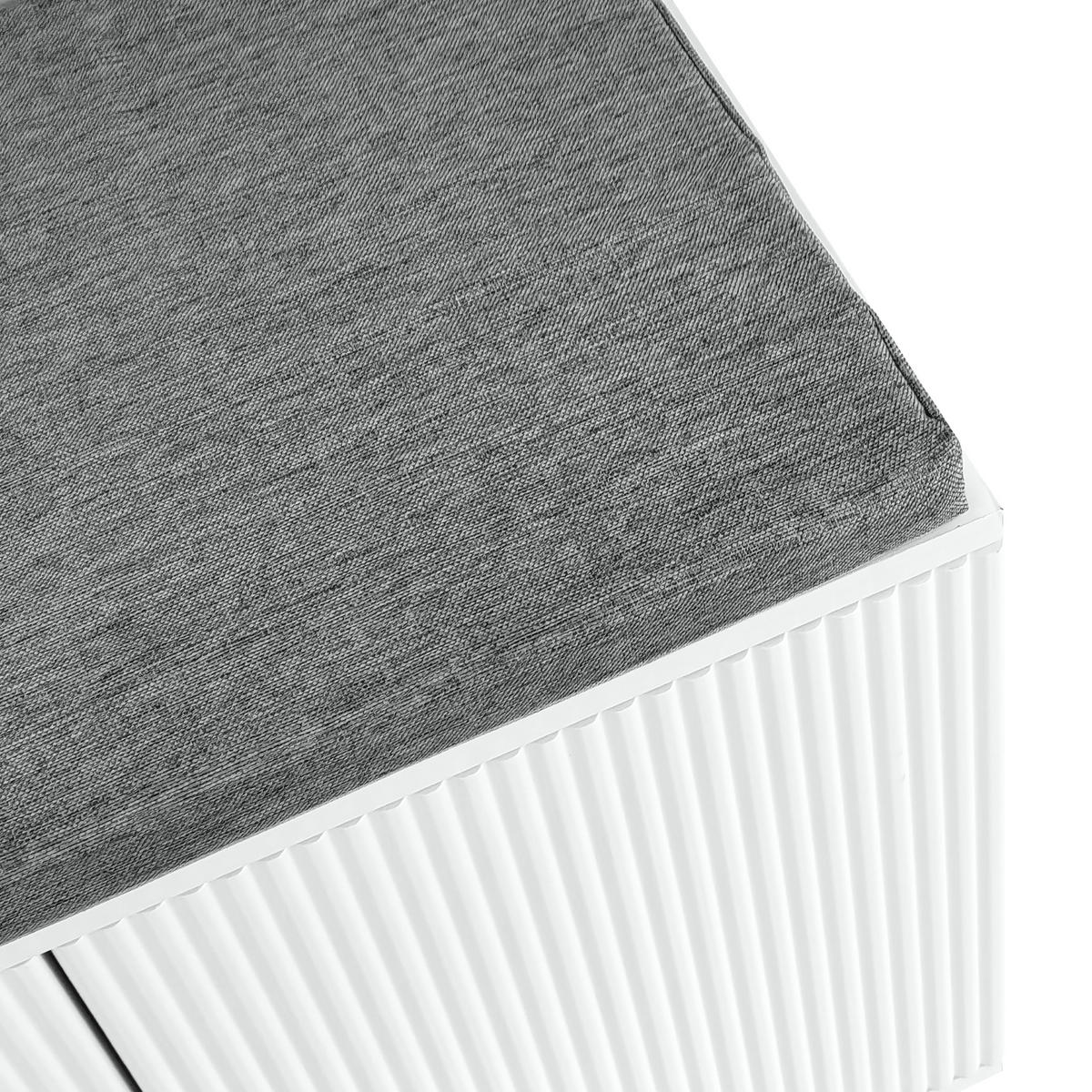 GARDEROBENSET Spiegel Schuhschrank - Weiß, Holzwerkstoff (60.5/180.5/35.2cm) - LEBENLANG