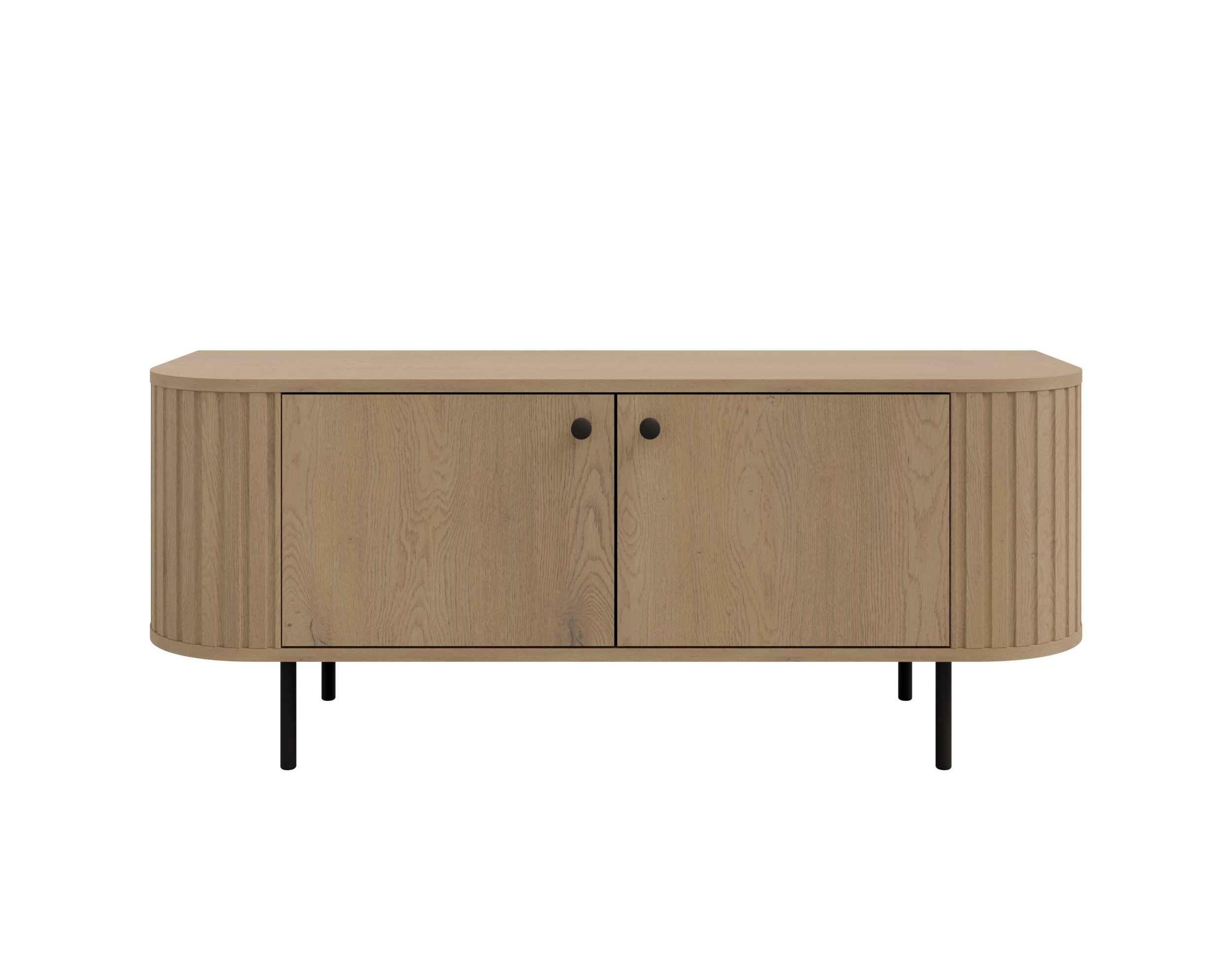 Masseno Lowboard Eiche 123x50x42.3 cm