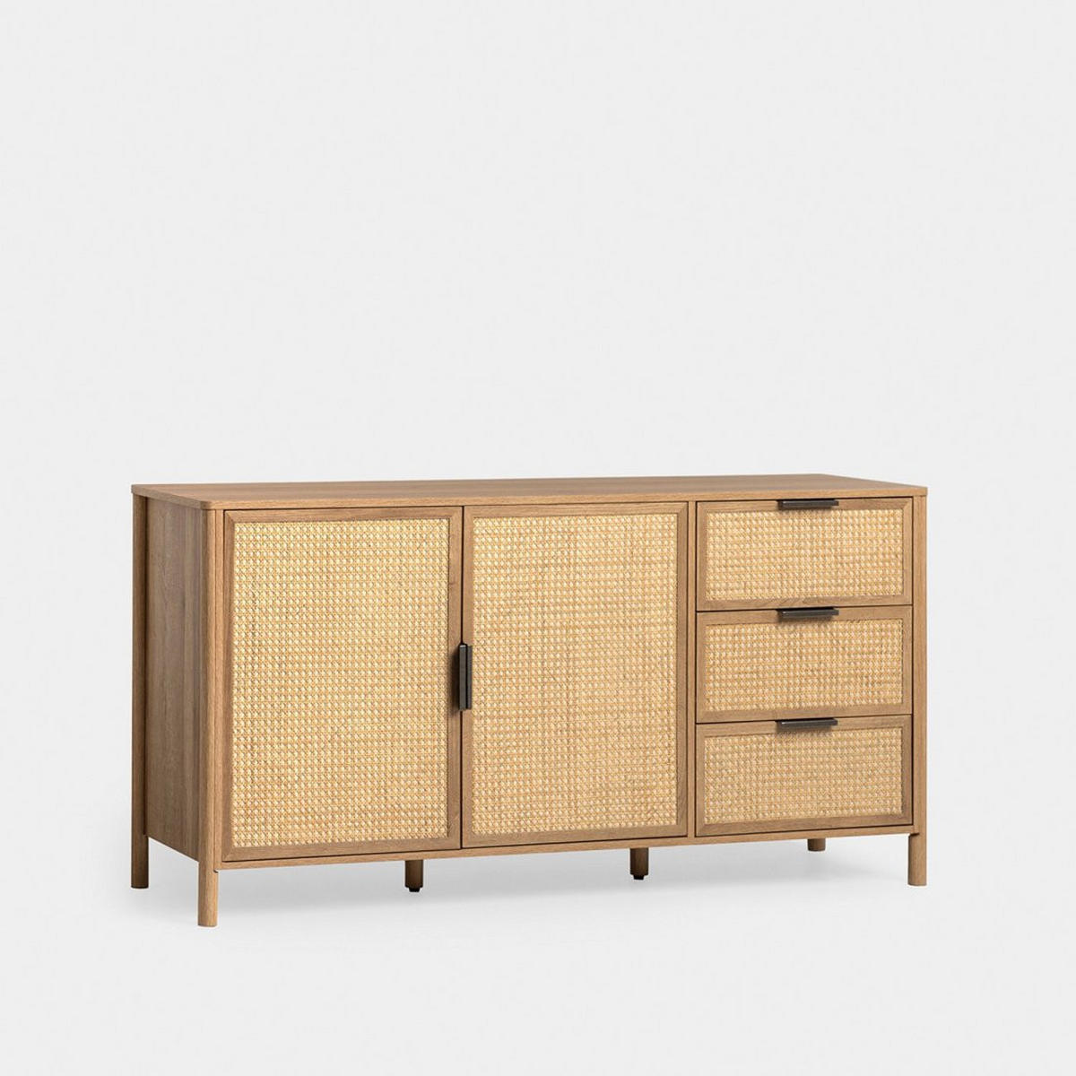 ANRICHTE NIEDRIGE Bent Natürlich 150 cm x 76 cm - Naturfarben, Holzwerkstoff (150/76/40cm) - Klast Home