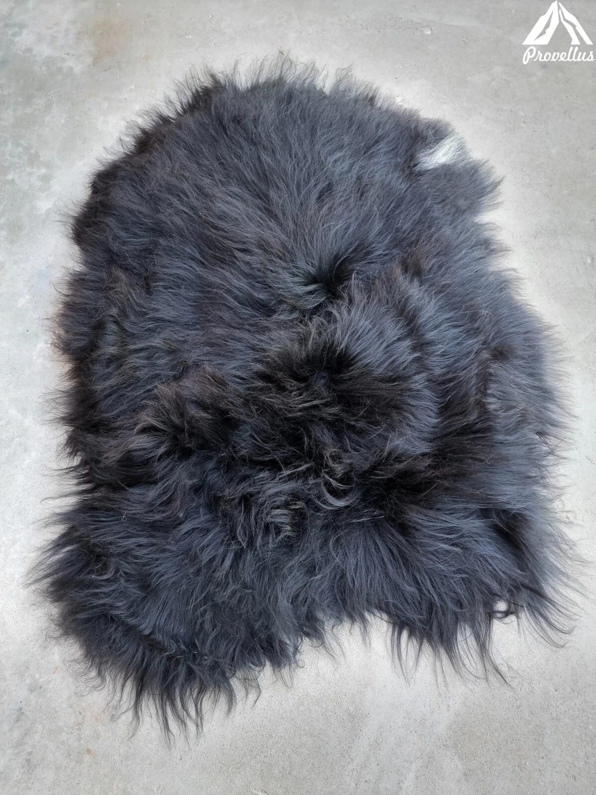 SCHAFFELL Langhaar skandinavisch weich chromfrei Natur Dunkel ca. 115 cm - Dunkelbraun, Fell (65/115cm) - Provellus