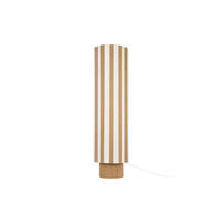 STEHLAMPE Vienna Stripes - Natur/Weiß - 106 cm - Multicolor, Naturmaterialien (28/28/106cm) - Leitmotiv