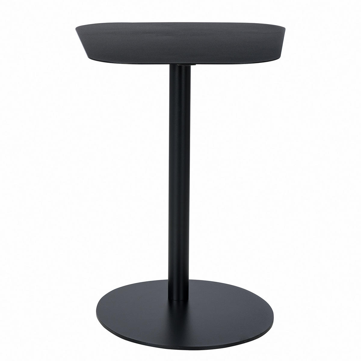 HOME24 Beistelltisch Lothrop - Schwarz, Metall (50/50/38cm) - home24