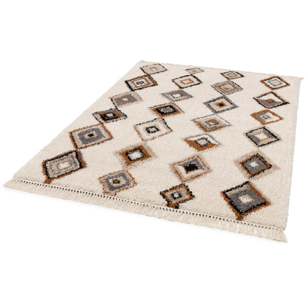 TEPPICH weich Ethno-Stil mehrfarbig - Multicolor, Textil (200/290cm) - AFK Living