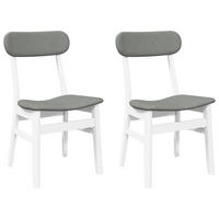 STUHL-SET 2 Stk Falkenhold 47/81.5/47 cm - Weiß, Holz (47/81.5/47cm) - ZMH