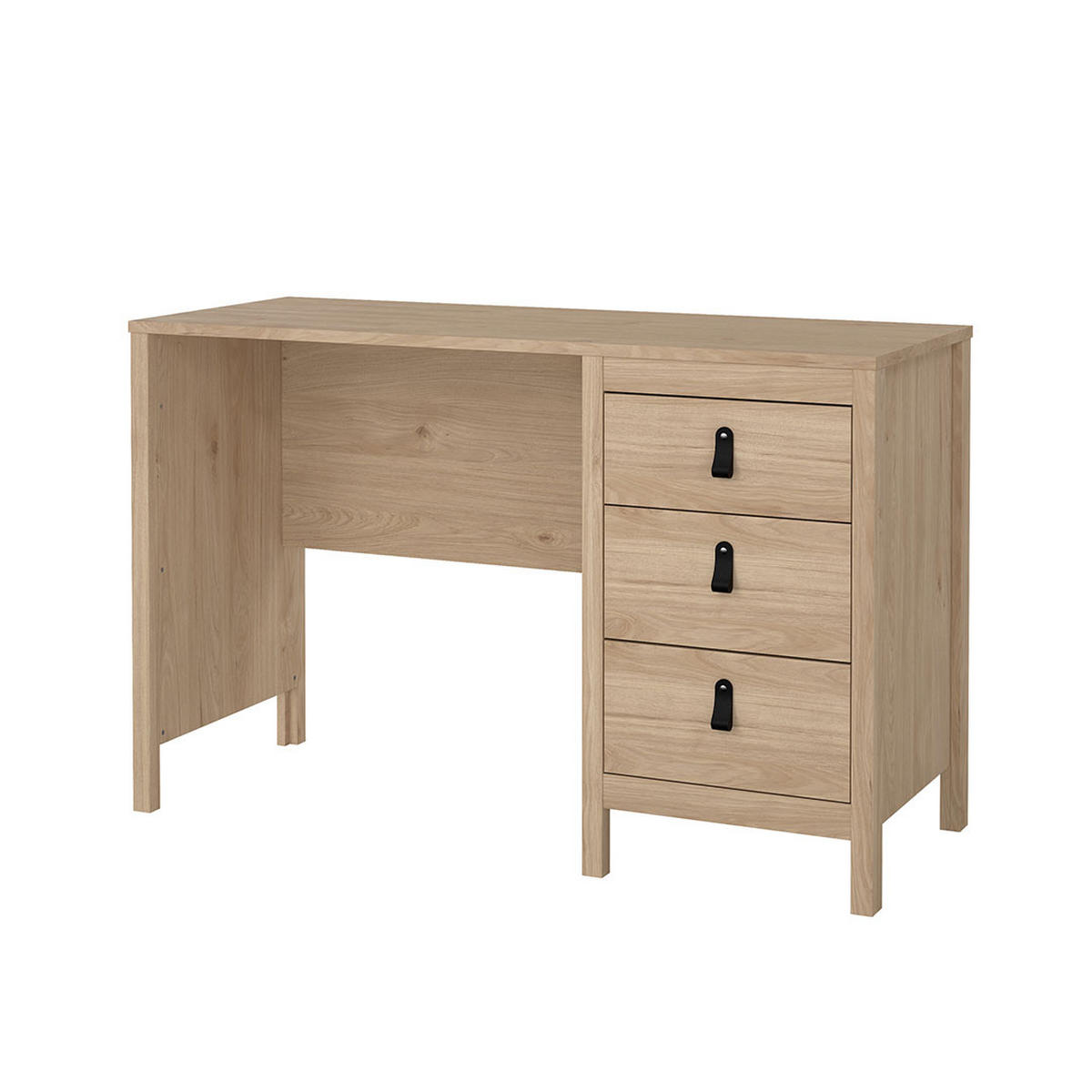 SCHREIBTISCH, Madrid, Eiche, Holzwerkstoff, 121 x 48 x 77 cm - Eichefarben, Holzwerkstoff (48/121/77cm) - ebuy24