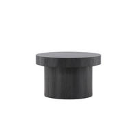 COUCHTISCH MALUNG Schwarz 80x80x50 cm - Schwarz, Holzwerkstoff (80/80/50cm) - FURNLUX