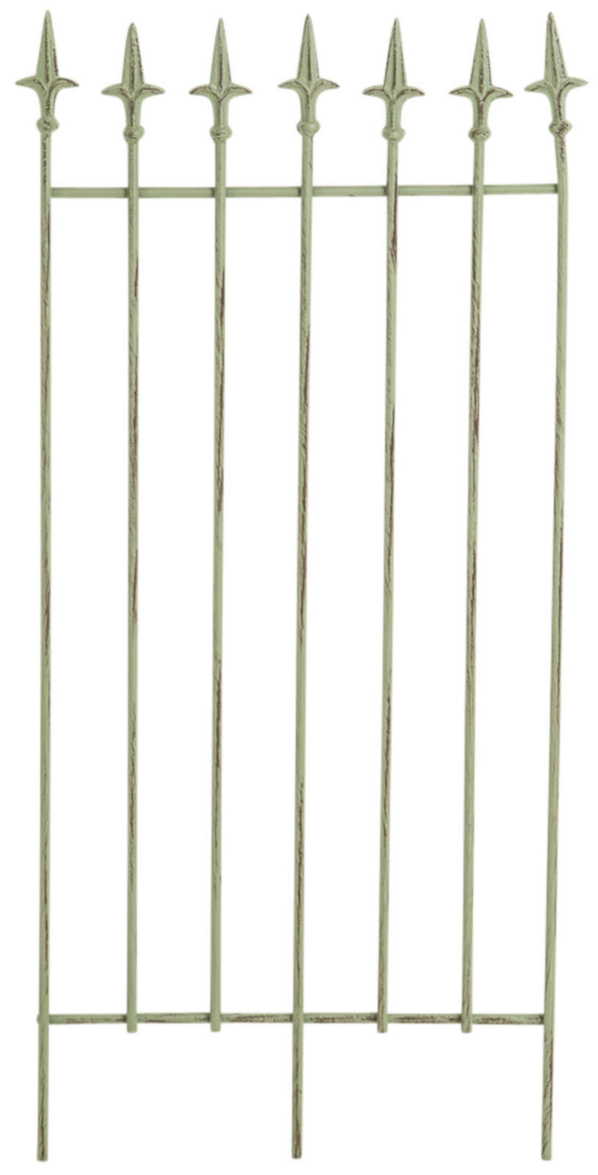 RANKGITTER Elly - 2er Set antik-grün - Grün, Metall (50/100/2cm) - TPFGarden