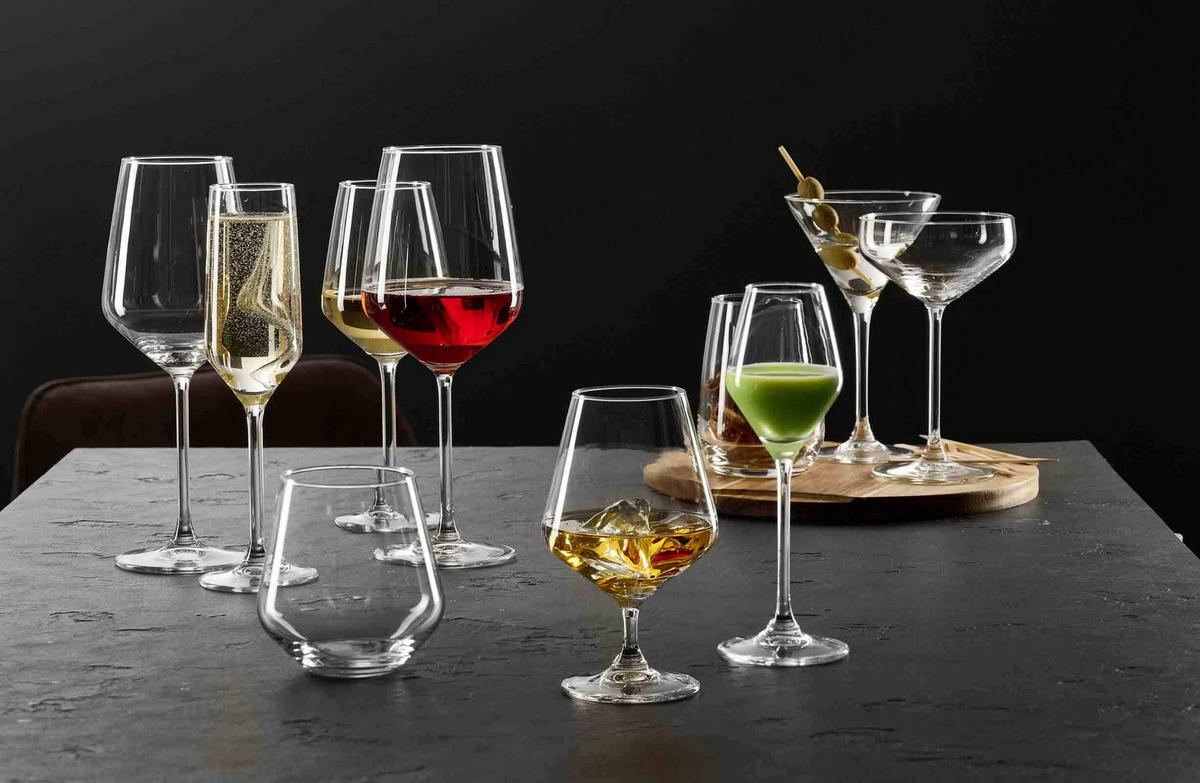 WASSERGLÄSER Rumba transparent 470 ml 4er Set - Transparent, Glas (0.47L) - Ritzenhoff Breker