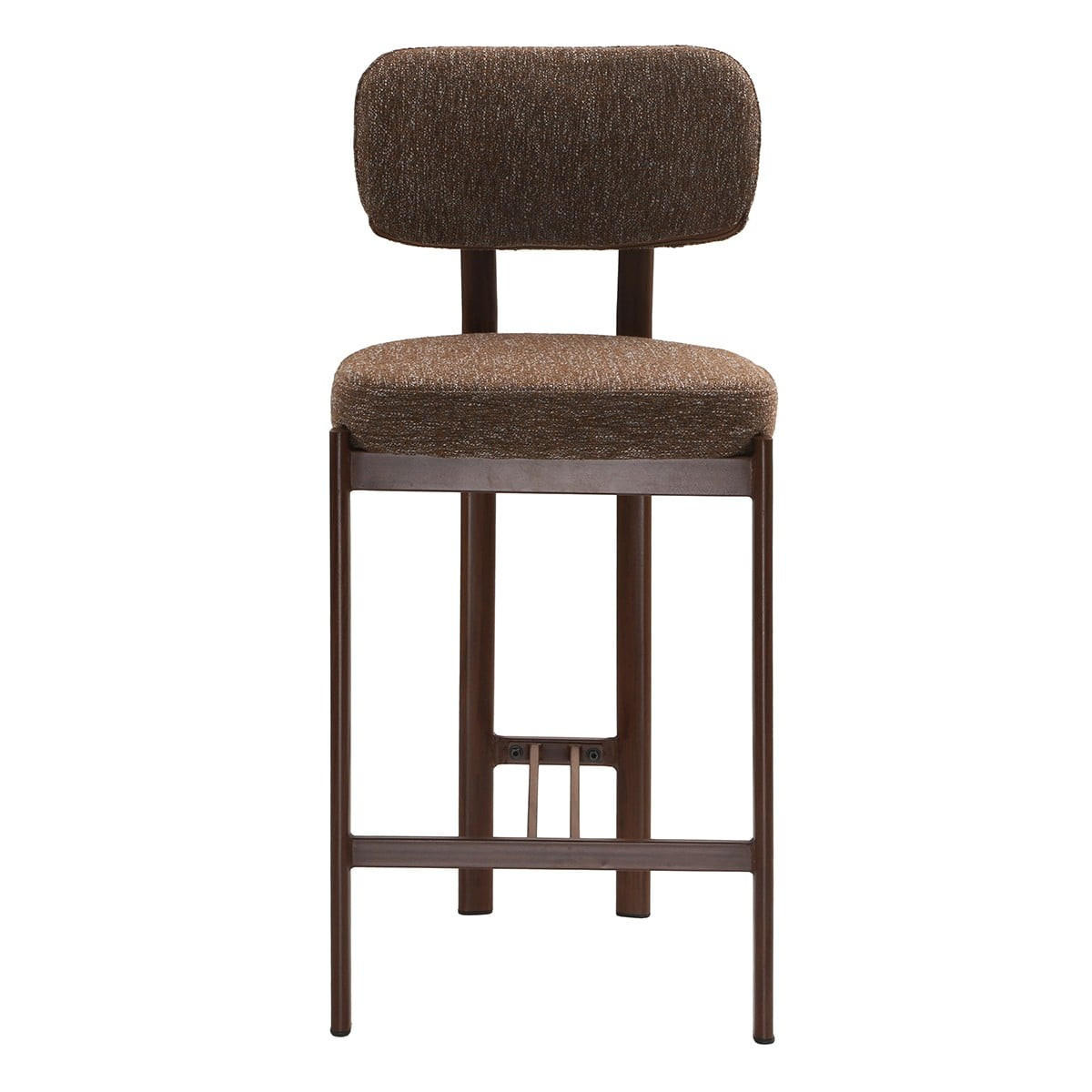 HOCKER 2er Set Stoff 56/56/92 cm - Braun, Textil (56/92/56cm) - Calicosy