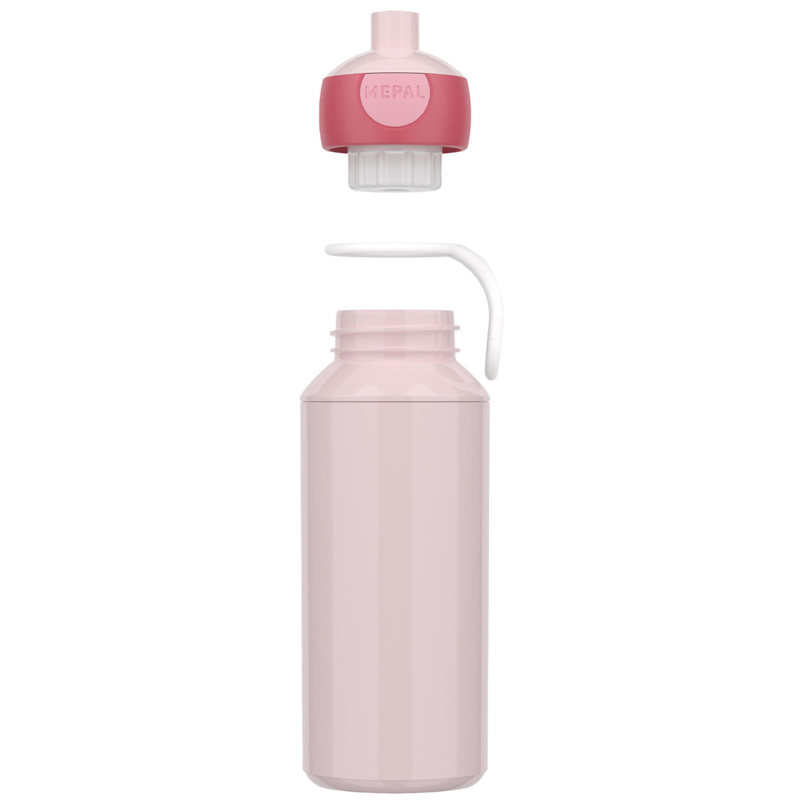 POP-UP TRINKFLASCHE + FLIP-UP ERSATZDECKEL Campus Cool Pink 400 ml - Pink, Kunststoff (0.4L) - Mepal
