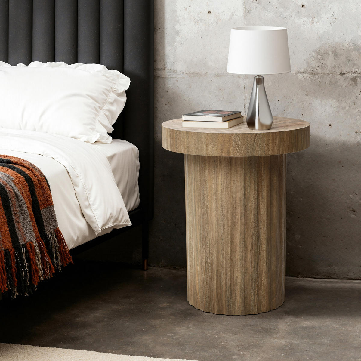 BEISTELLTISCH, Ø40 cm X H50 cm - Naturfarben, Holz (40/40/50cm)