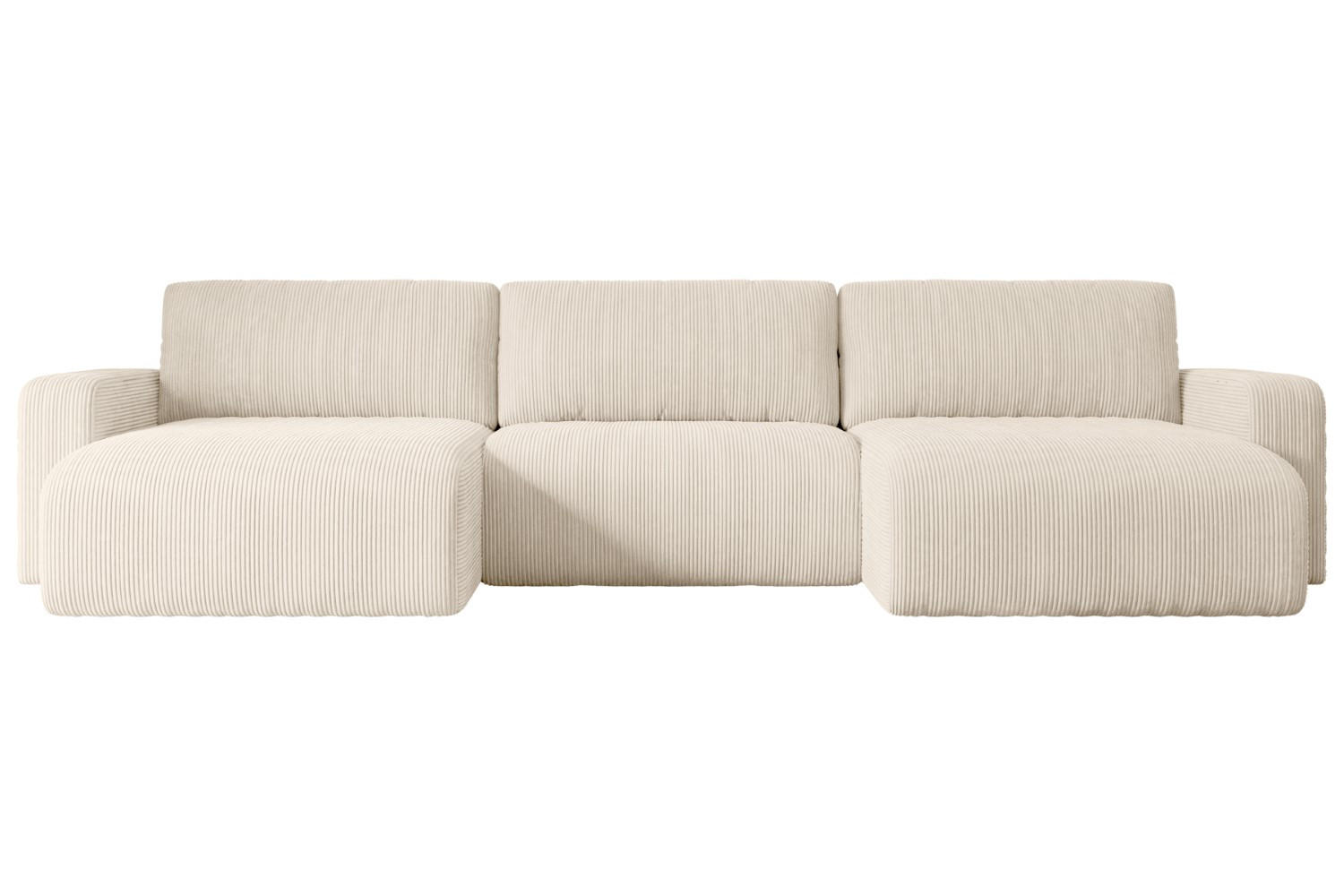 Altdecor Wohnlandschaft Beige 347x83x143 cm