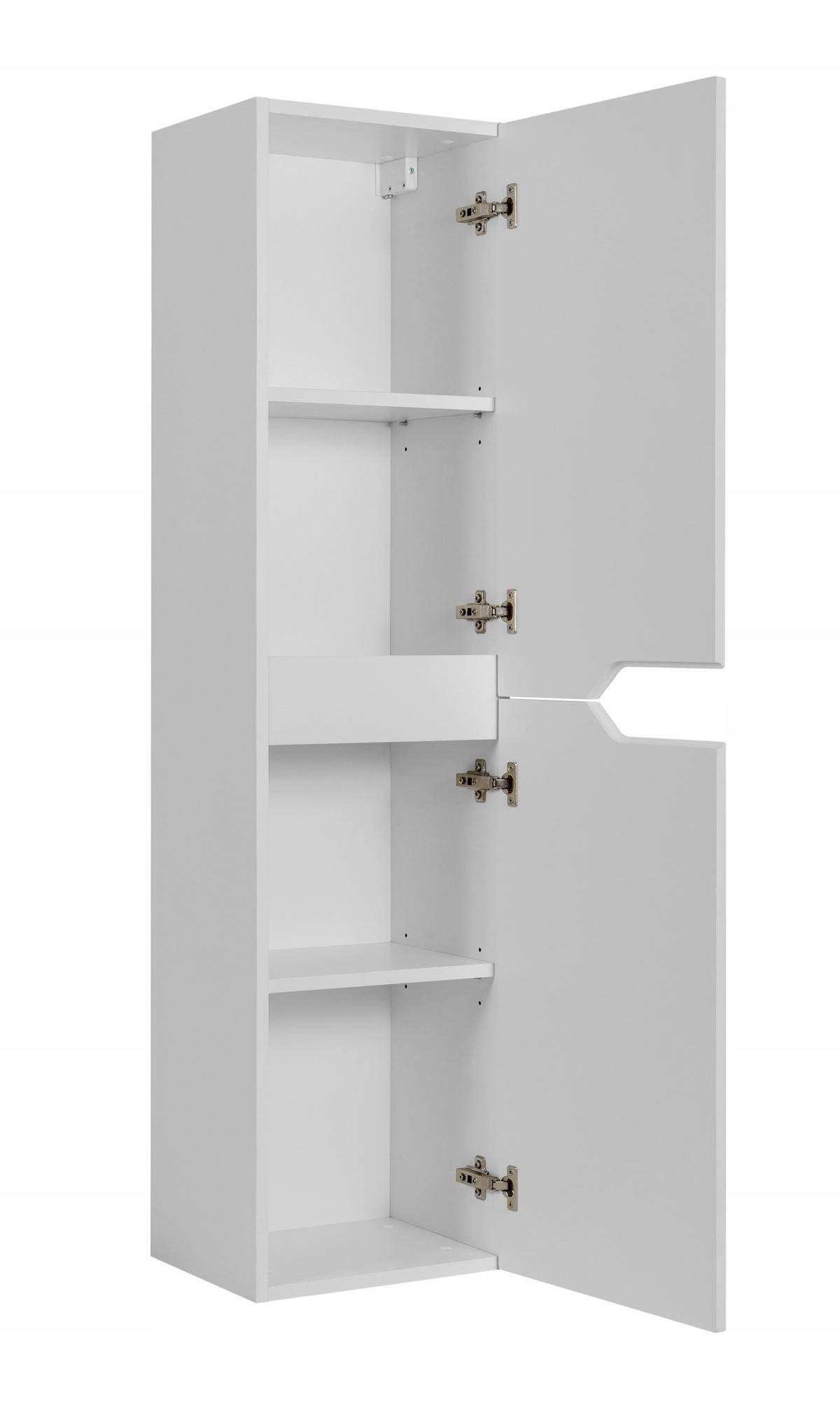 HÄNGESÄULE MODERN 136cm - Wit - Weiß, Holzwerkstoff (35/136/27cm) - Rodan