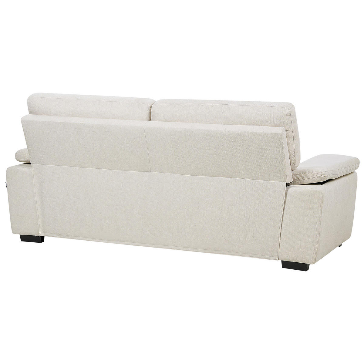 3-SITZER-SOFA hellbeige Vogar - Beige, Textil (195/90/74cm) - Beliani