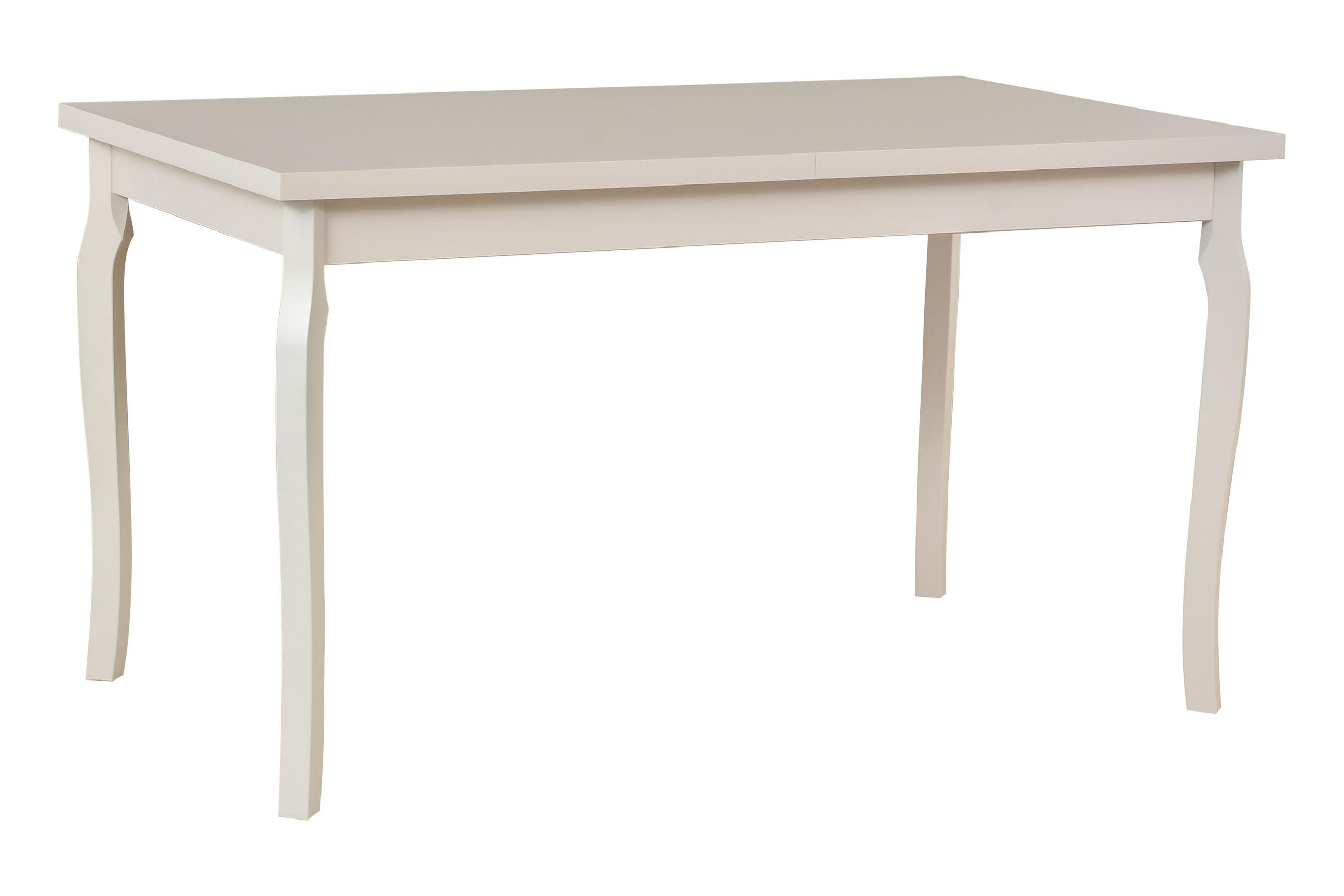 ESSTISCH Alba 5, 140-180/80 cm - Kaschmir/Cappuccino, Holz (80/140/78cm) - Leaf Design