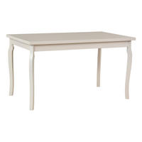 ESSTISCH Alba 5, 140-180/80 cm - Kaschmir/Cappuccino, Holz (80/140/78cm) - Leaf Design