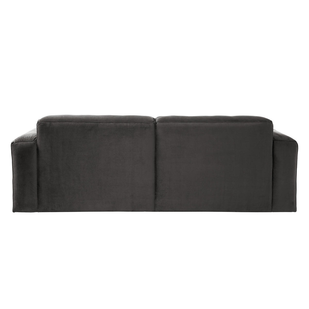 3-SITZER SOFA - Dunkelgrau, Textil (240/75/96cm) - home24