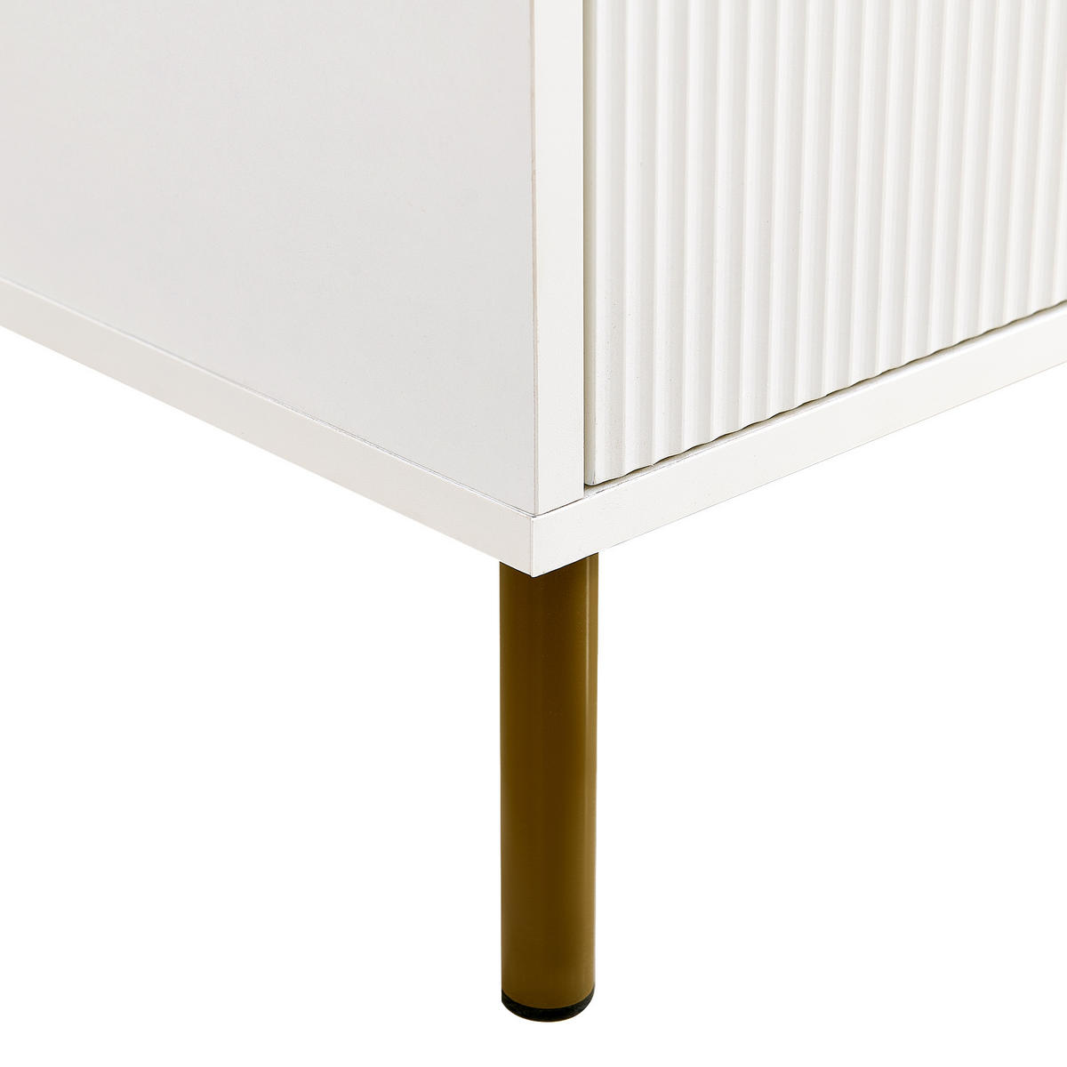 SIDEBOARD mit 6 Schubladen Elegante Kommode Weiß - Weiß, Holzwerkstoff (120/78/40cm) - Urban Meuble