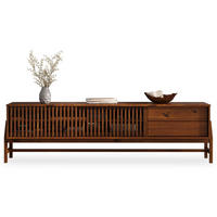 LOWBOARD ADAMO Kastanie - Kastanienfarben, Holz (180/52/41cm) - IDIMEX