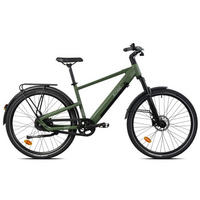 CITYVENTURE E-BIKE 27,5" VERMONT RM - Olivgrün, Metall (110cm) - LLOBE