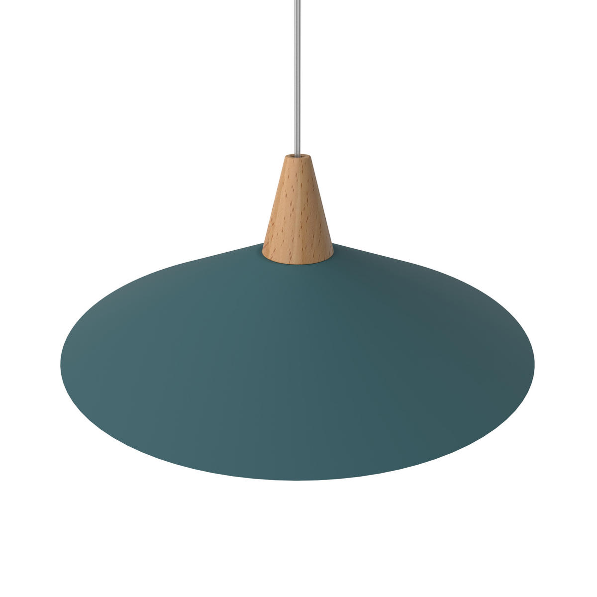 HÄNGELEUCHTE - Blau, Metall (40/40/15cm) - Lumicom