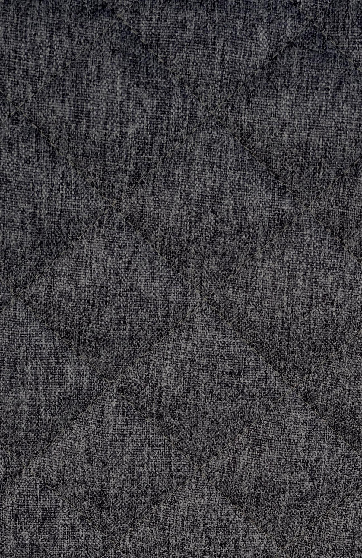BARHOCKER Stoff Schwarz - Schwarz, Textil/Metall (50/84/52cm) - CLP