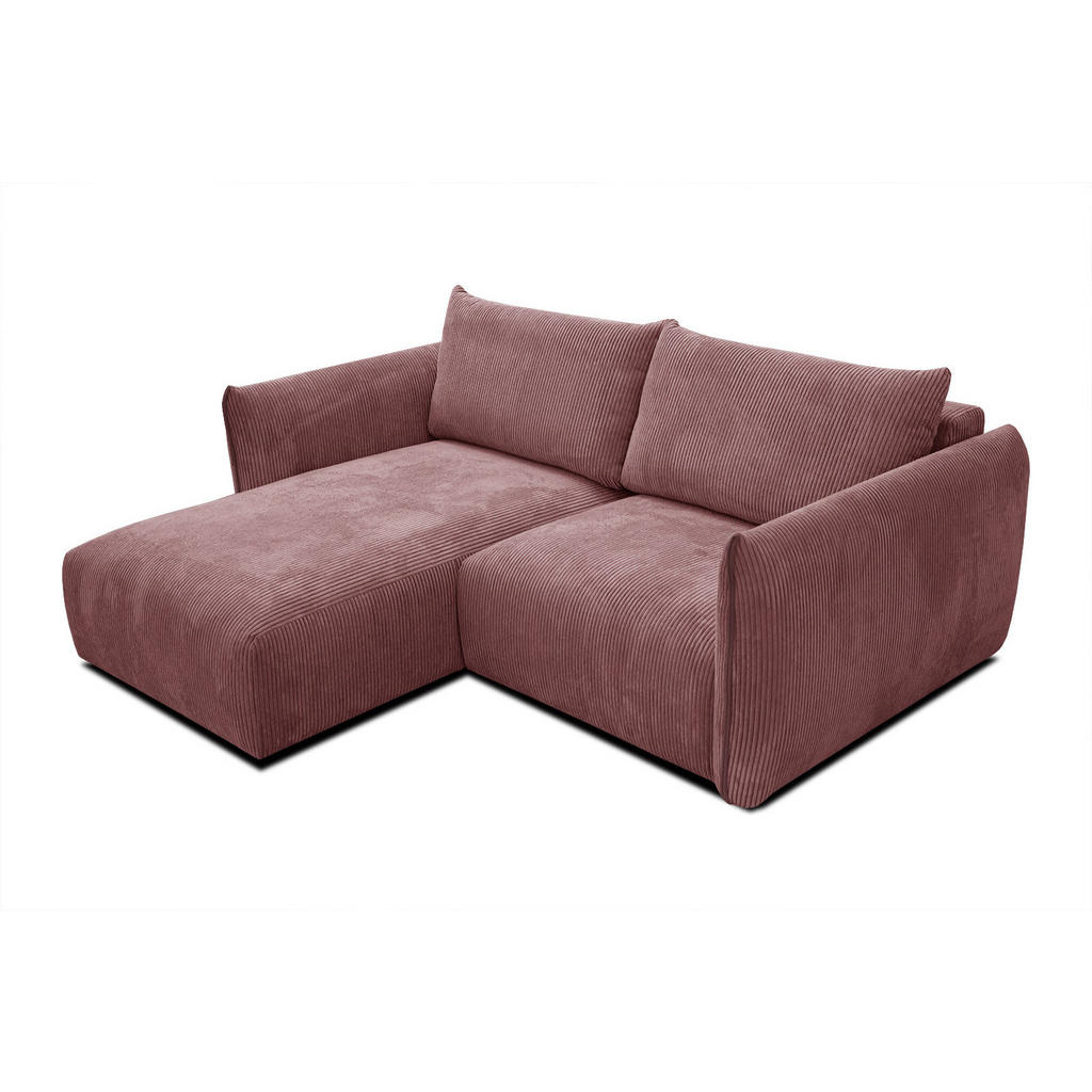 Thumbnail - Courtois Laville Ecksofa, Altrosa, Textil, Ottomane links, L-Form,L-Form, 206x173 cm, Wohnzimmer, Sofas & Couches, Wohnl...