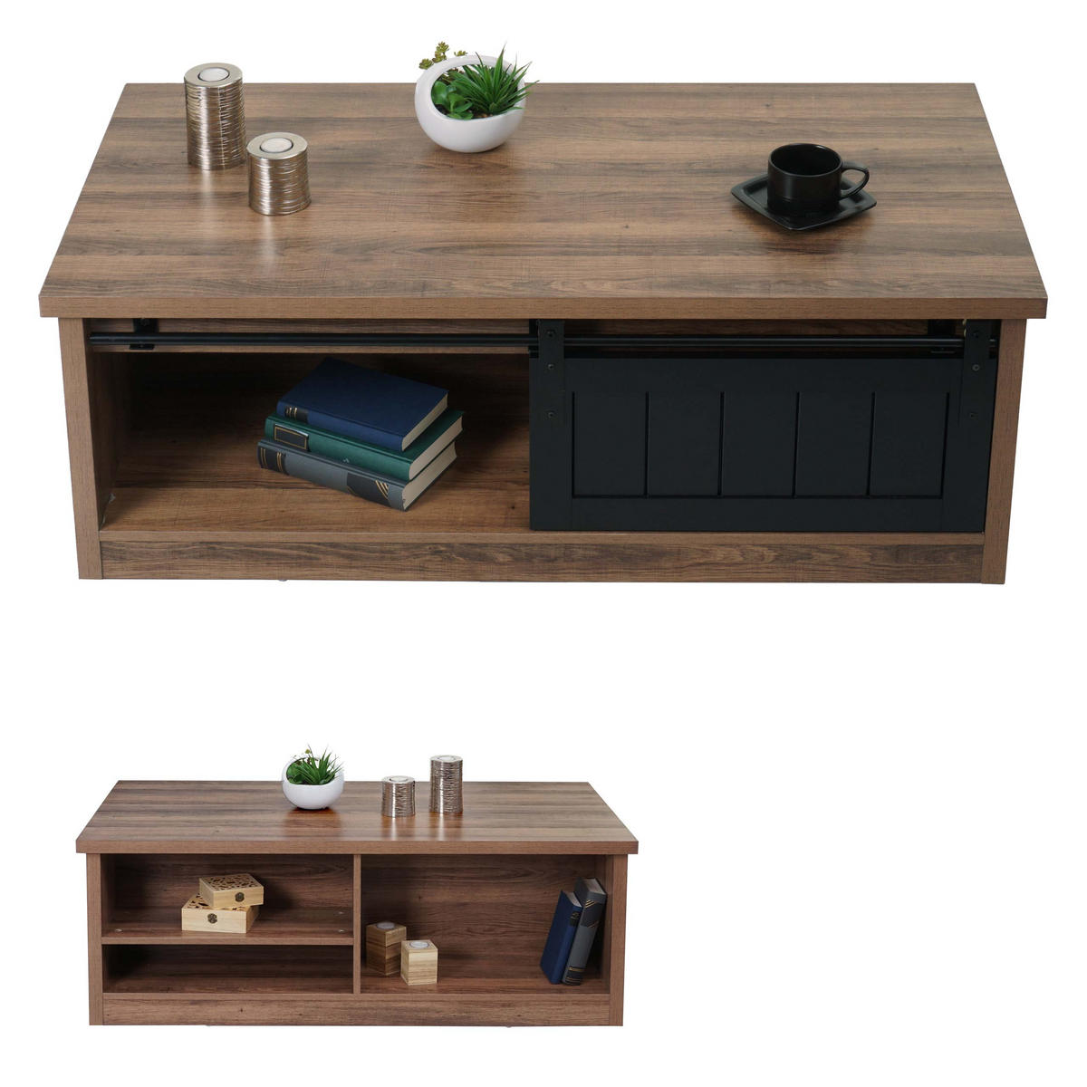 COUCHTISCH Braun - Braun, Holz (60/120/44cm) - MCW